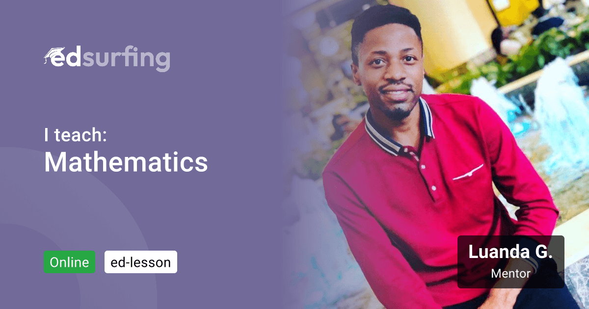 Lär dig Mathematics med Luanda G. - edsurfing