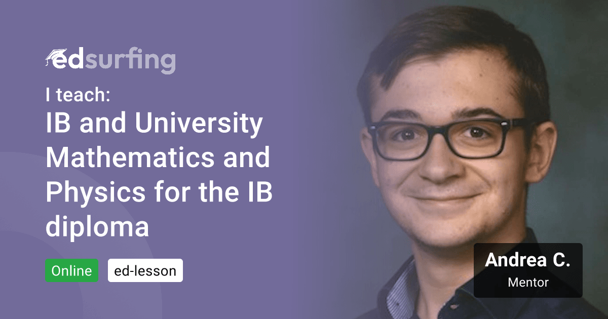 Learn IB and University Mathematics and Physics for the IB diploma with ...