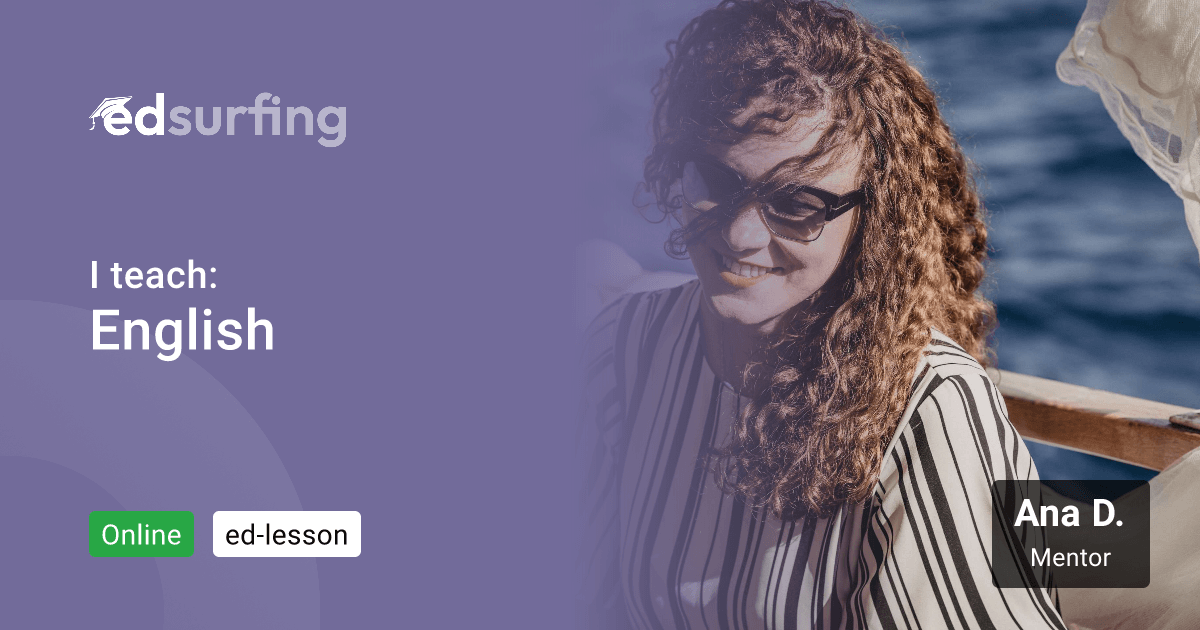 Learn English with Ana D. - edsurfing