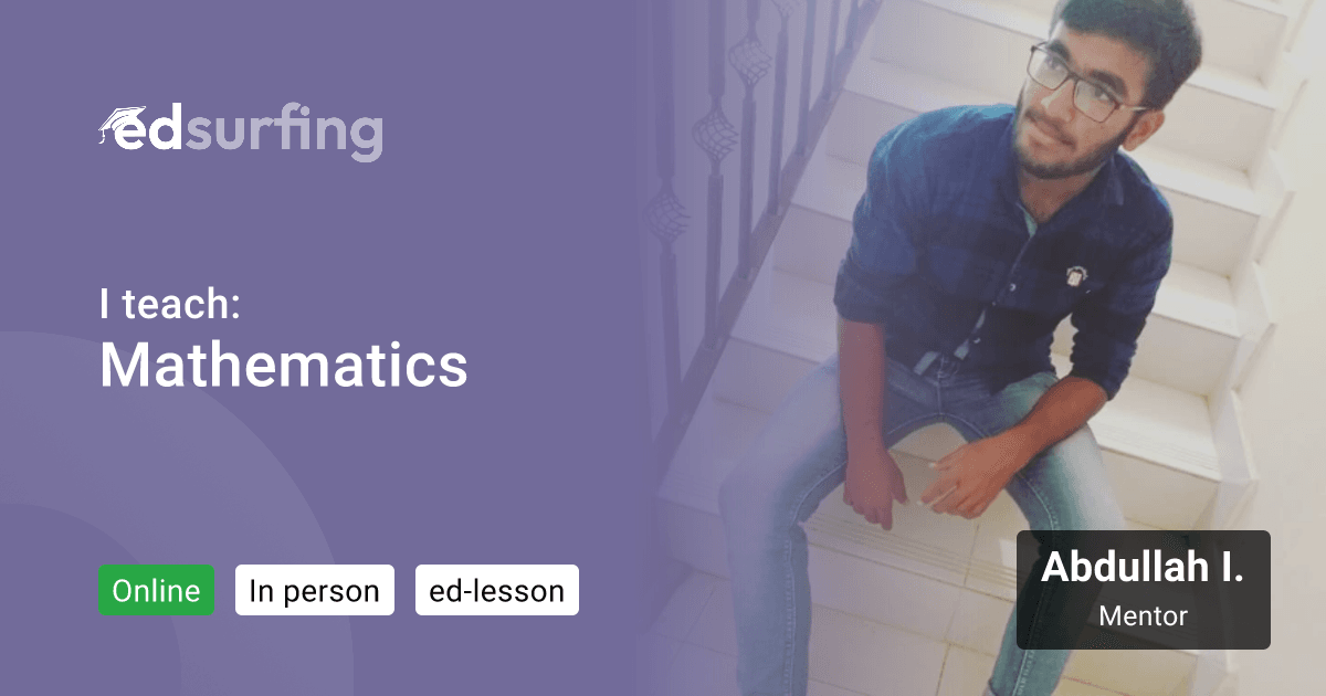 Learn Mathematics with Abdullah I. - edsurfing